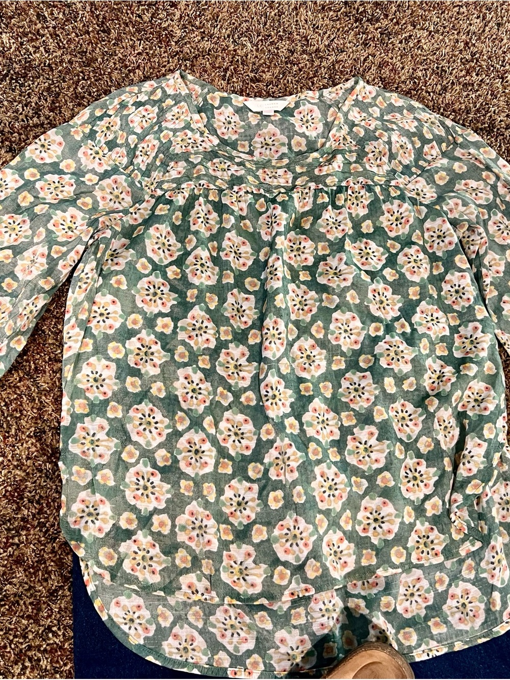 LC Lauren Conrad blouse Large - Picture 7 of 7